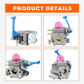 Hipa 128LD 128CD Carburetor for Husqvarna,128LD 128L 128LDX 124C 124L 128C 128CD String Trimmer Carburetor,Zama C1Q-W38 545081850,Husqvarna 128ld Parts Tune Up Kit