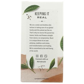 Numi Tea, Organic Black Tea, Breakfast Blend, 18 Tea Bags, 1.40 oz Each Numi Tea, Organic Black Tea, Breakfast Blend, 18 Tea Bags, 1.40 oz Each - 2pcs