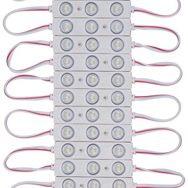 Q QINGCHEN LED Module DC12V Day White 6000K 6500K 1.32W Module Strip Light for Letter Advertising Signs with Tape Adhesive Backside (200 PCS Pack)