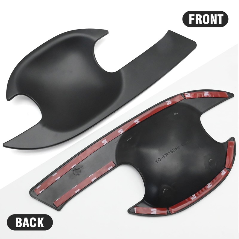 Hoypeyfiy 4 Pack Door Handle Bowl Cover Set, Waterproof Door