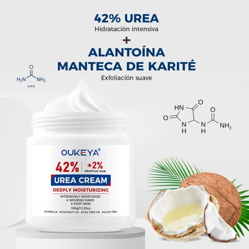 Crema Con Urea Oukeya42% Y Ácido Salicílico 2% Reparadora