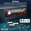 Single DIN Car Stereo Audio Car Audio with Handsfree Supports