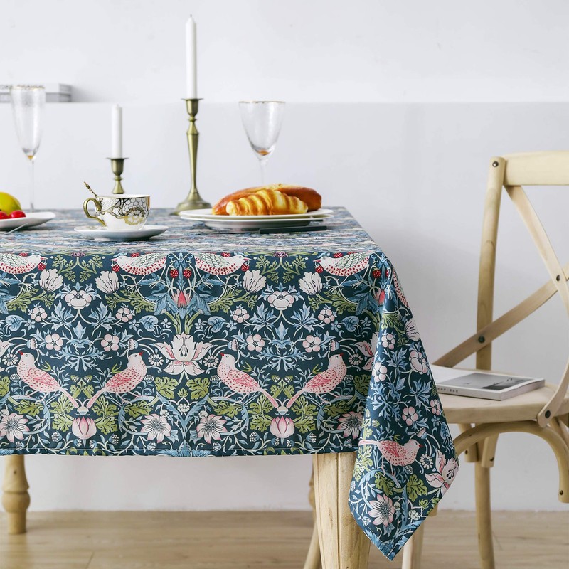 Obal William Morris Tablecloth Original Design Tablecloth Water Resistant Rectangular