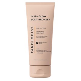 TANOLOGIST, Insta Glow Body, Bronceador Iluminador, con Ácido Hialurónico, Vitamina C y Extracto de Granada, 170ML