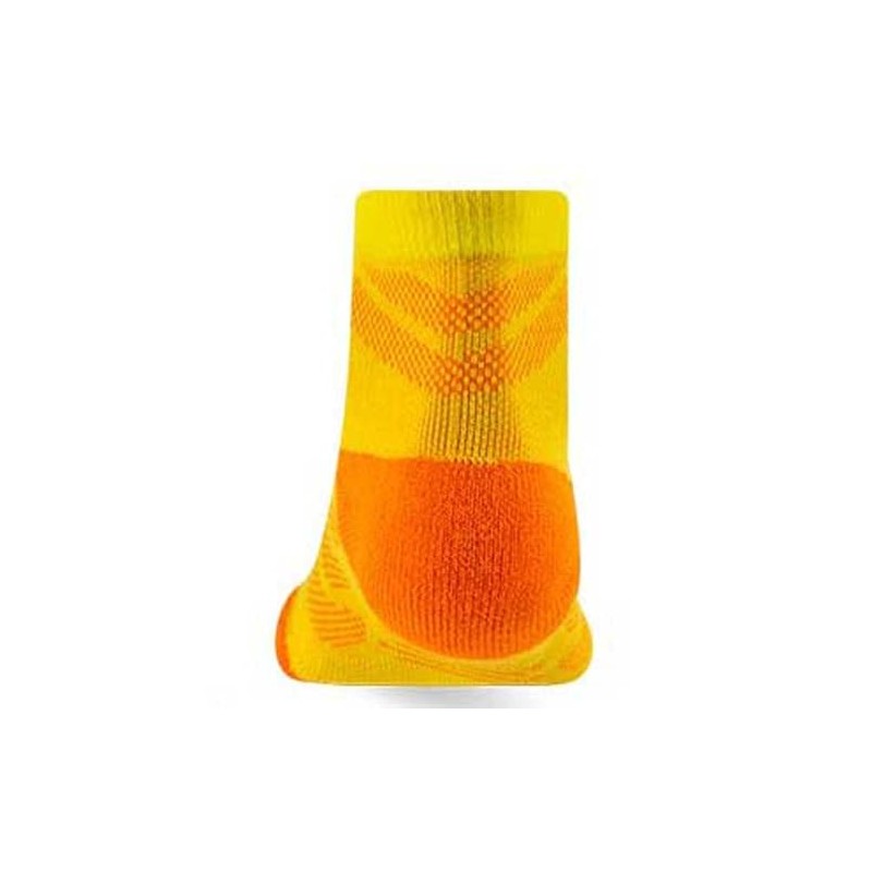 Injinji Women's Ultra Run Mini-Crew (Medium/Large, Sunflower)