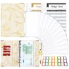 Taope Budget Planner, 6-Ring A6 Budget Binder, Money Organiser, with