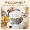 Joydeem Electric Dough Maker with Ferment Function, 5Qt Dough Mixer