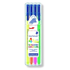 Staedtler Triplus Textsurfer Subrayador, juego de 4 colores (362 SB4)
