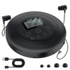 Gueray Portable CD Player with Stereo Earphones, CD Walkman, Compact,