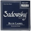 Blue Label Base Strings, Stainless Steel Strings, 35" Super Long