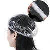Large Pack Disposable Vinyl Hair Caps 100 pcs 10ea