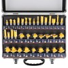 KOWOOD Router Bits Sets 35B Pieces, Tungsten Carbide Router Bits