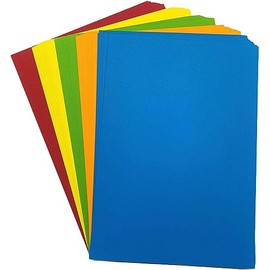 DJP A4 80 GSM Paper - Assorted Bright Coloured Copier Printing Paper Pack - 100 Sheets