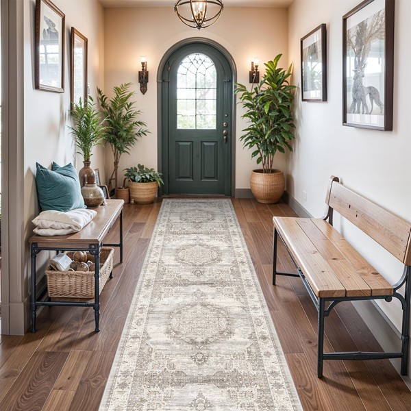 HY HAO YUN LAI Hallway Runners: 14ft Washable Ultra Soft