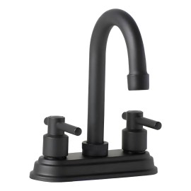 Mezcladora Para Lavabo Negro Mate Meer