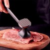 Ziranee Fleischklopfer,Heavy Duty Schnitzelklopfer Metall Fleischzartmacher Schnitzelklopfer Fleischzartmacher Fleischhammer Geeignet