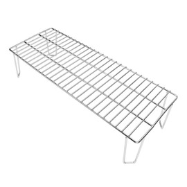 GRISUN Grill Rack for Green Mountain Grill Daniel Boone Pellet Grill, Stainless Steel Upper Rack Upper Front Shelf, Warming Rack Accessories (22 x 8 x 4.7 Inches)