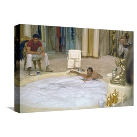 ART.COM Stretched Canvas Print SCARFACE, 1983 directed by BRIAN by PALMA Steven Bauer and Al Pacino (photo), 18" x 12"