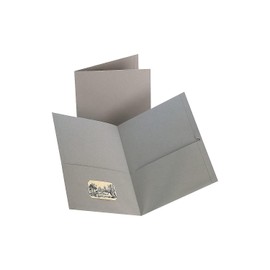 Staples 905689 2-Pocket Folder Gray