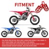 KICRY Dirt Bike Foot Pegs CNC Aluminum Rests Footpegs for