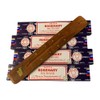 Satya Incense Sticks, 4 Packs x 15g, with Incense Holder,