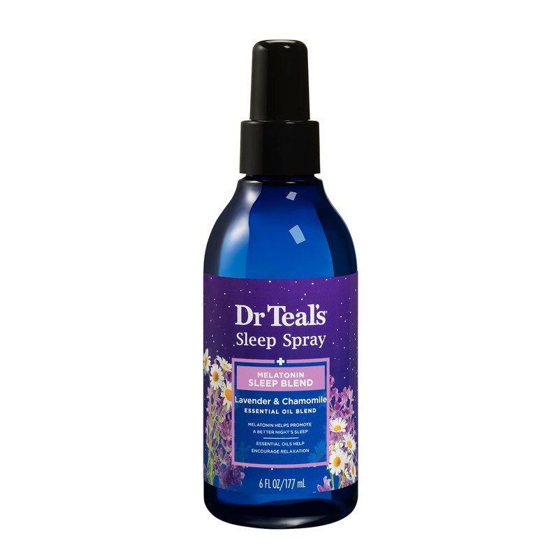 Dr Teal's Spray para dormir con mezcla de melatonina y