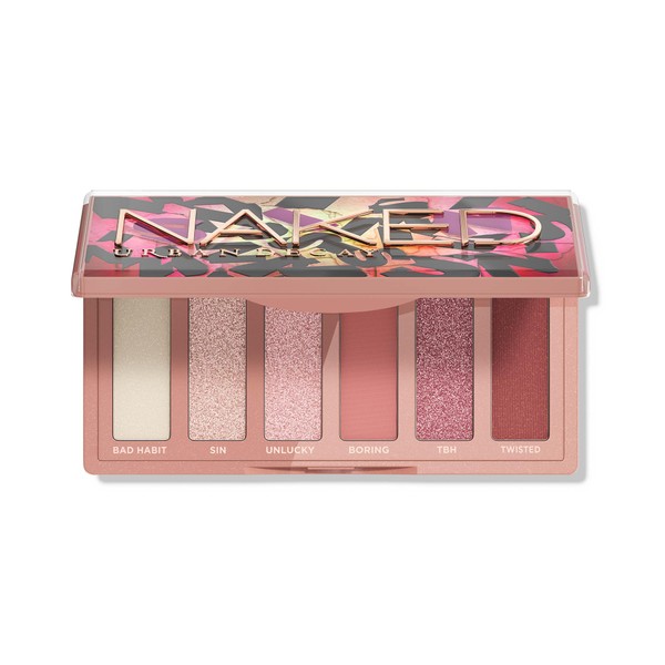 URBAN DECAY Naked Sin Mini, Soft Pink Neutral Eyeshadow Palette,