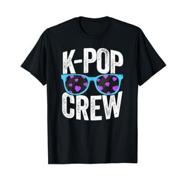 K-Pop Crew K-Pop T-Shirt Korean Korea Boy Band Group Merch T-Shirt