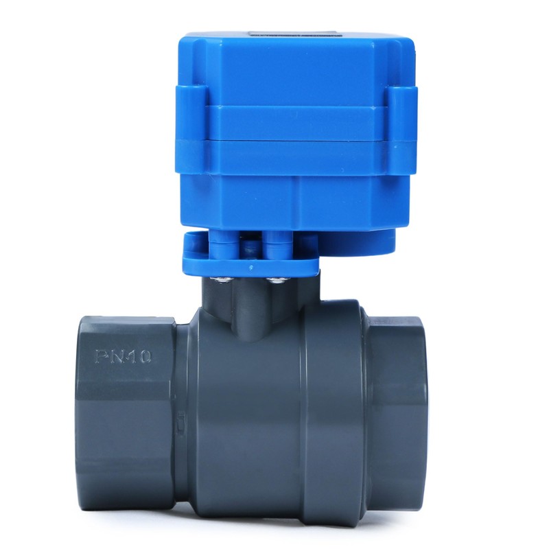 U.S. Solid 1 Inch UPVC Motorised Ball Valve - Plastic
