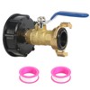 IBC Container Accessories, IBC Ball Valve with Quick Coupling, 1/2