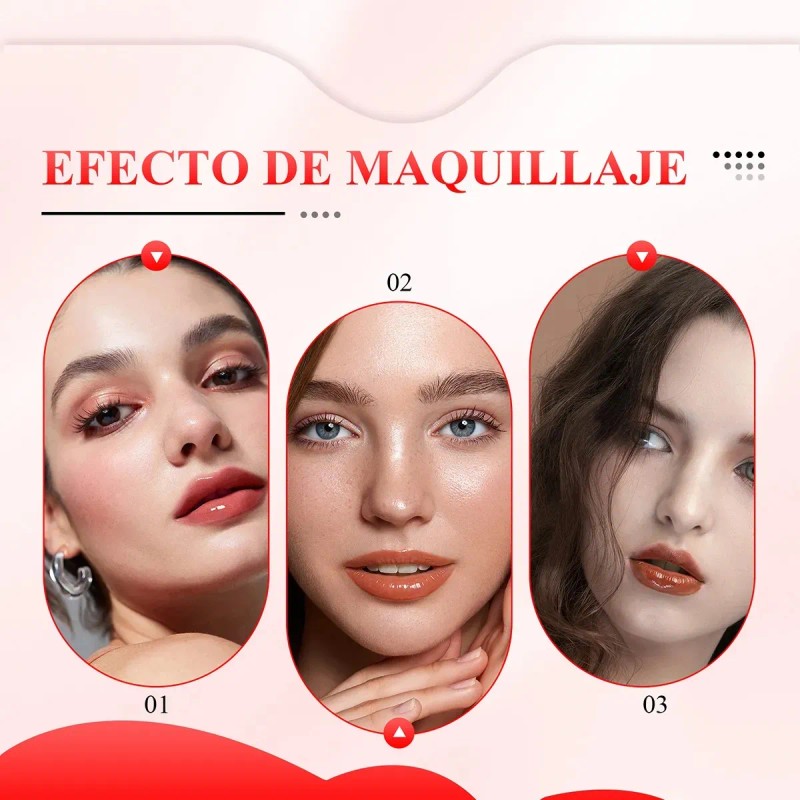 Labial Brillo De Prensa Lápiz Gloss Maquillaje