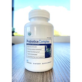 Natrihealth Probiotics Complex- 20 Billion CFU, 17 Probiotics Strain, 60 Capsules, Support Gut Health and Digestive
