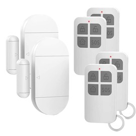 Window Alarm, eMylo Intelligent Burglary Protection Door Alarm with 120 dB Beep, Wireless Home Security Alarm System for Doors, Windows and Cupboards, Homes and Office (Pack of 2)