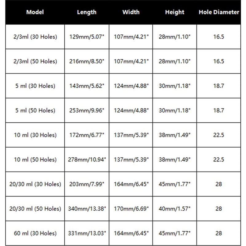 Plexiglass Test Tube Rack Transparent Test Tube Holder for Double