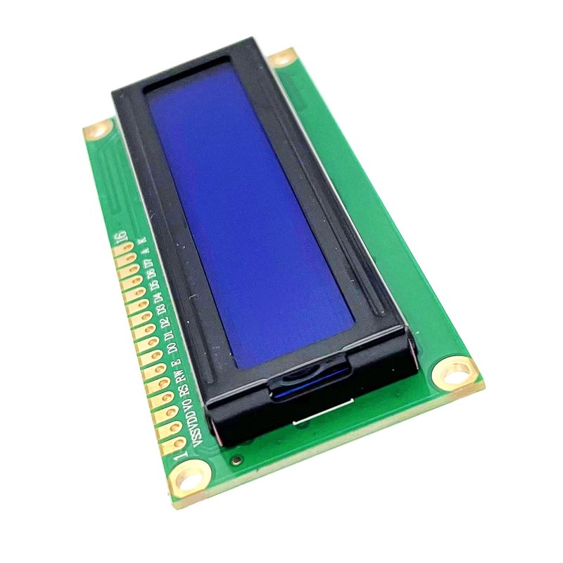 JZK 2 x Blue Backlit LCD Display Module with Controller
