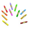 Manley Wax Crayons, 24 Units, Professional Wax Crayons, Soft Wax