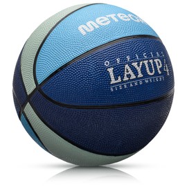 meteor Basketball Ball Layup Size 4 3 1 Youth Ideal for Children Hands 2-10 Years Ideal Mini Basketball for Training Soft Kids Outdoor