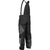 Fly Racing SNX Pro Snow Bike Bib (Black/Grey, Medium)