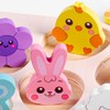 Easter Basket Stuffers - Easter-Themed Wooden Peg Puzzle for Toddlers