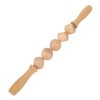 Fascia Massage Roller Meridian Dredgin Wooden Scraping Rods with 5pcs