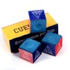 CUESOUL 3 Piece Billiard Chalk, sunu-ka-kyu-tyo-ku