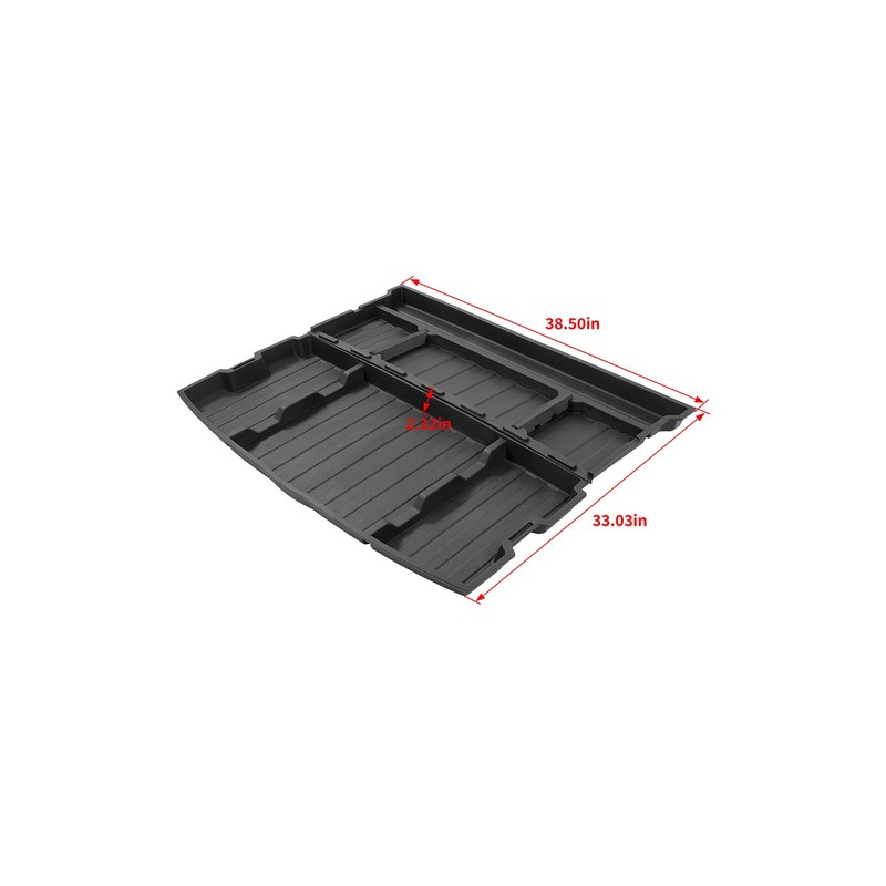 Gelacie Rear Hatch Trunk Hidden Storage Box Compatible with 2019-2025