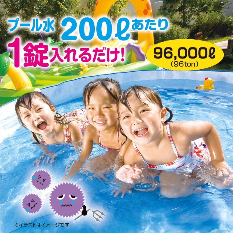 GiLuster Small Pool, 480 Tablets, Just Put 1 Bottle in
