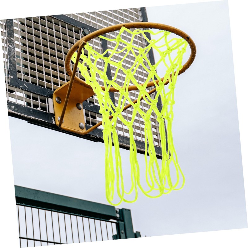 CORHAD Glow-in-The-Dark Basketball Net Fluorescent Mesh Outdoor Hoop Easy Install