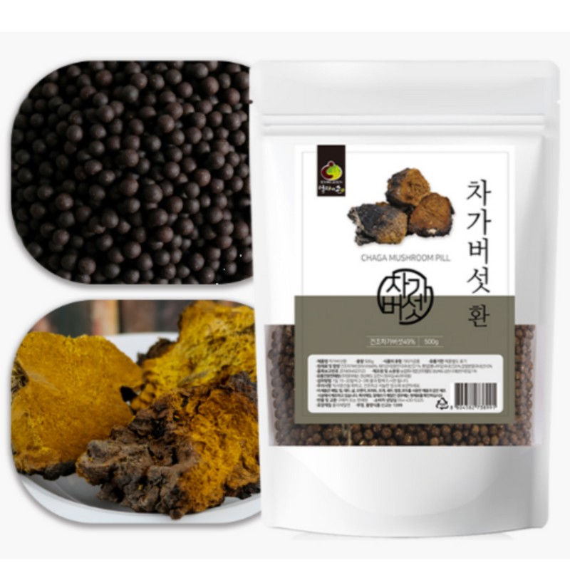 Mom's son 500g of Russian chaga mushroom pills / 러시아산
