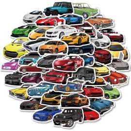 Unbranded 10Pcs Japan JDM Racing Car Stickers Car Decor PVC Motorcycle Motocross Helmet