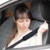 Mebamce 2 Pack Black Soft and Comfortable Car Seat Belt