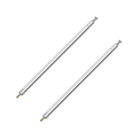 2PCS M3 Gewinde 7 Abschnitte Teleskopantenne für AM FM Radio Radio TV RC Auto Flugzeug Controller Ersatz Fernbedienung Zubehör gedehnte Länge 730mm