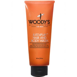 Woody's WOODY’S Just 4 Play Body & Hair Wash 10 oz, Sulfate-Free Formula