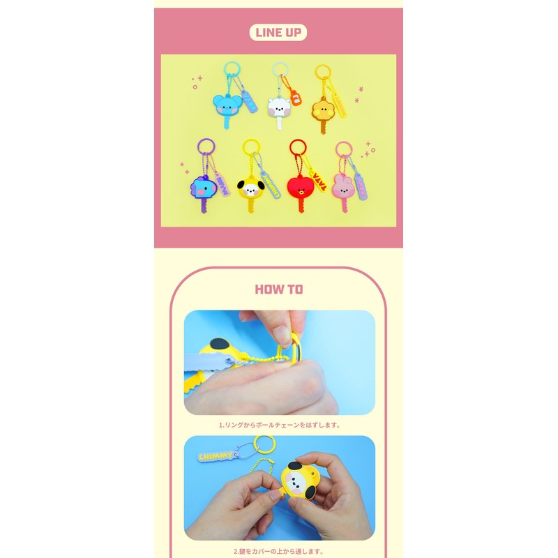 Solomon Shoji BT21 Minini Key Cover (CHIMMY) Key Cover